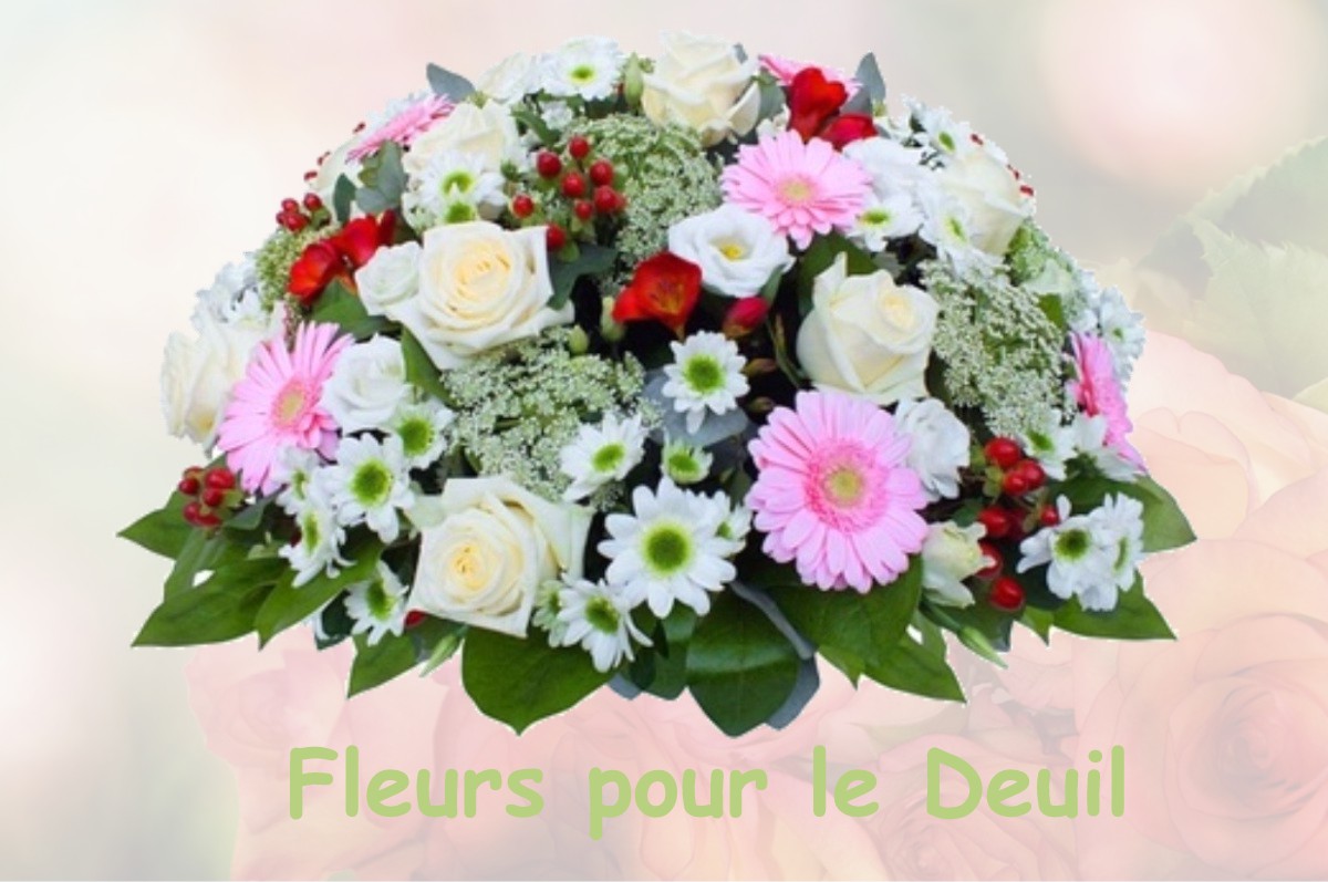 fleurs deuil FAVERELLES